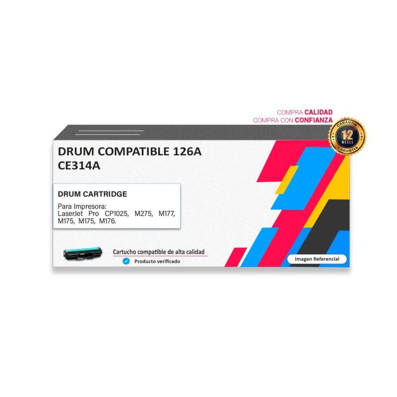 DRUM COMPATIBLE HP 126A PARA 1025 275 177 175 176