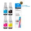 Kit Tinta Compatible Epson 664 para impresoras 210 220 310 355 365 375 455 475 555 565 575