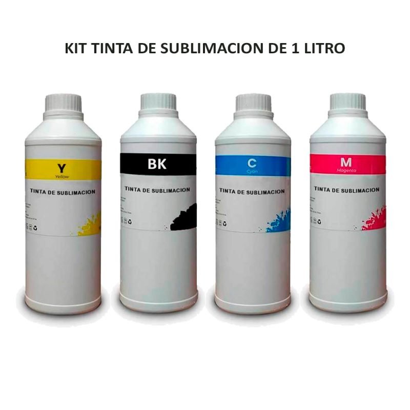 Kit Tinta de Sublimacion de 1 Litro