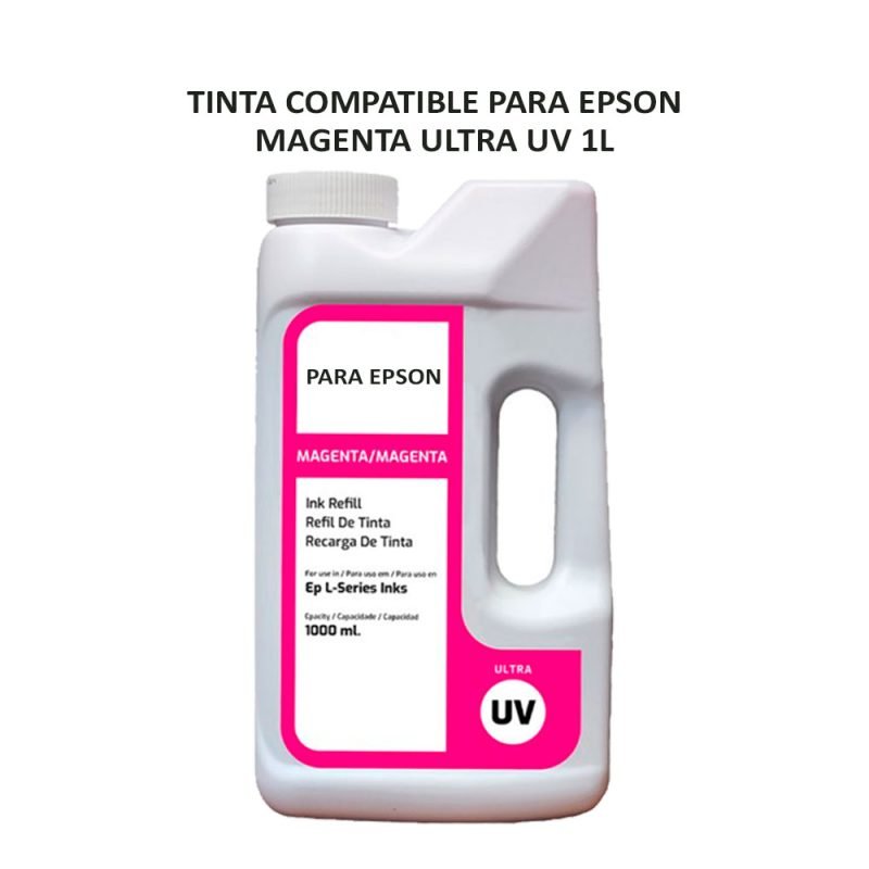 TINTA COMPATIBLE PARA EPSON MAGENTA ULTRA UV