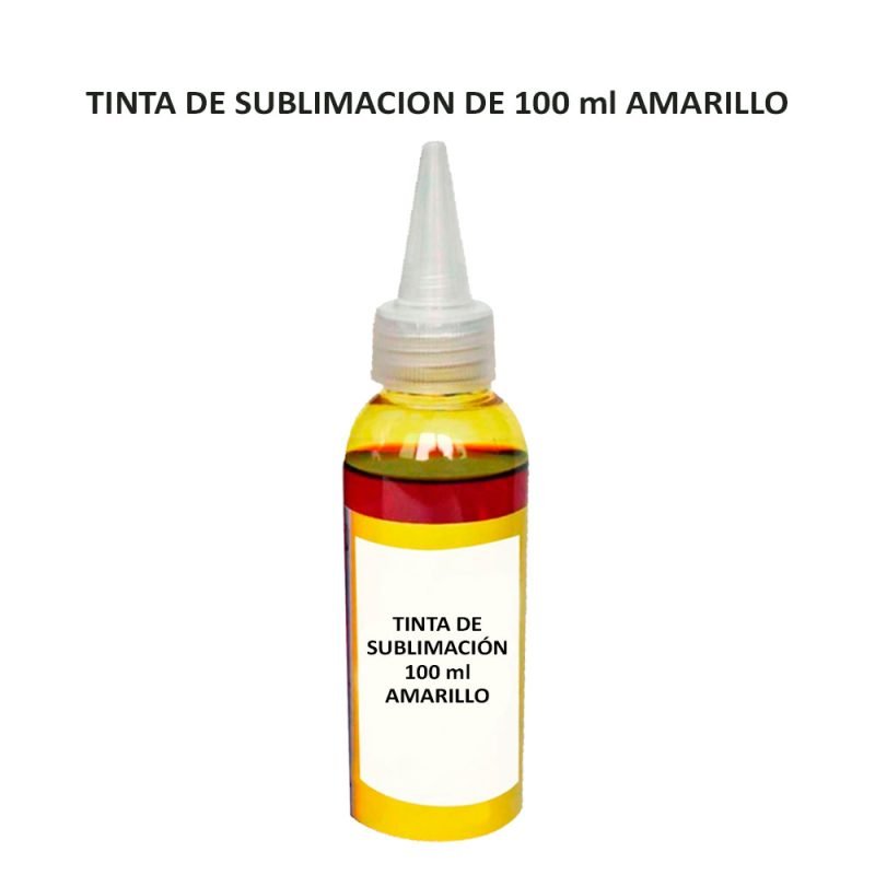 Tinta de Sublimacion de 100ml Amarillo