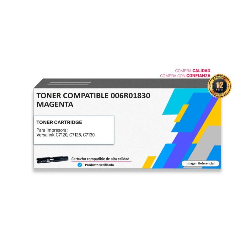 TONER COMPATIBLE XEROX 006R01830 MAGENTA PARA 7120
