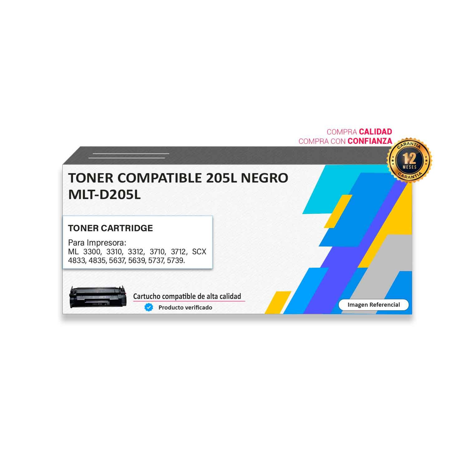 TONER-COMPATIBLE-205L-NEGRO Toner compatible Samsung 205L