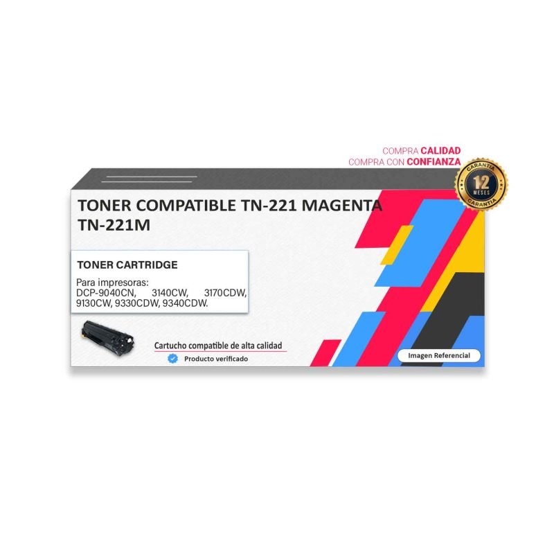 TONER COMPATIBLE BROTHER TN-221 MAGENTA PARA 9040