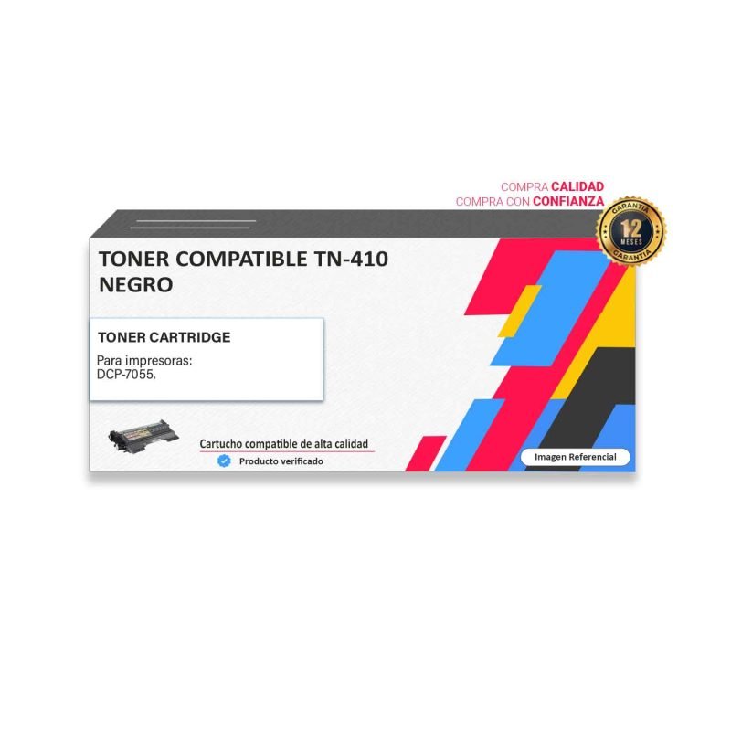 TONER COMPATIBLE BROTHER TN-410 NEGRO PARA 7055