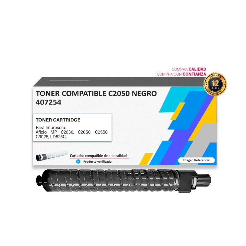 TONER COMPATIBLE RICOH MP C2050 NEGRO