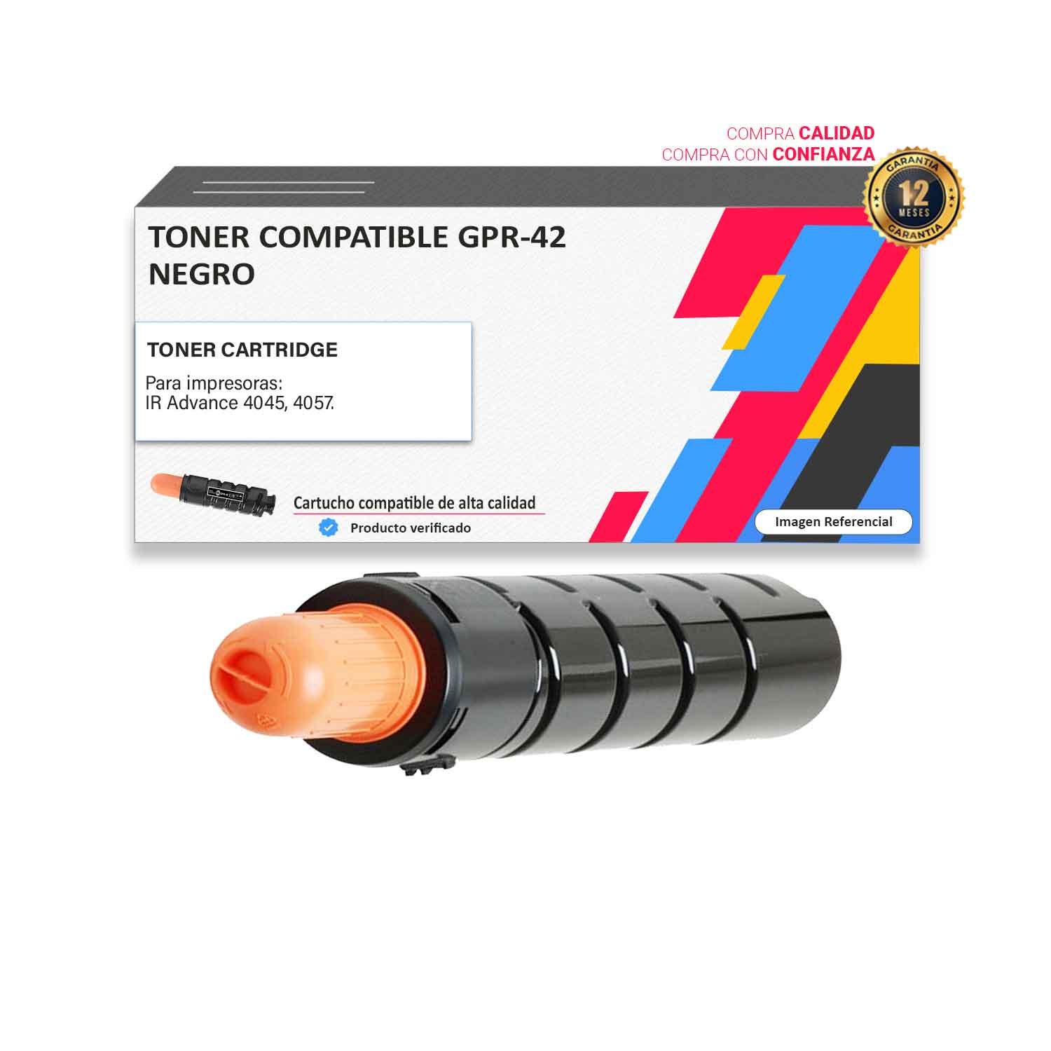TONER-COMPATIBLE-CANON-GPR-42-NEGRO-PARA-4045 TONER COMPATIBLE CANON GPR-42 NEGRO PARA 4045