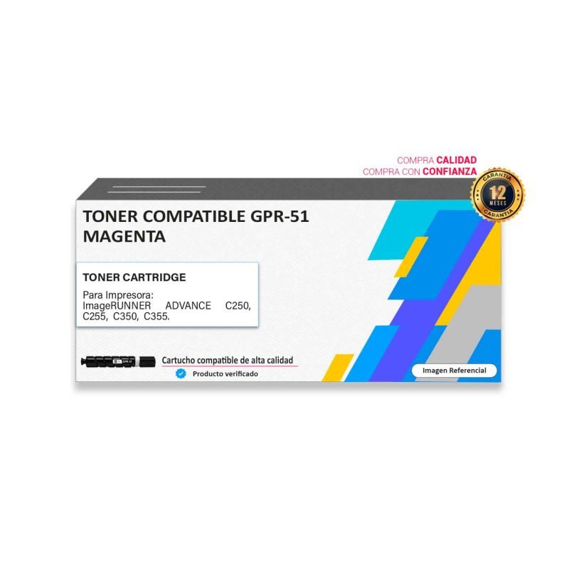 TONER COMPATIBLE GPR 51 MAGENTA
