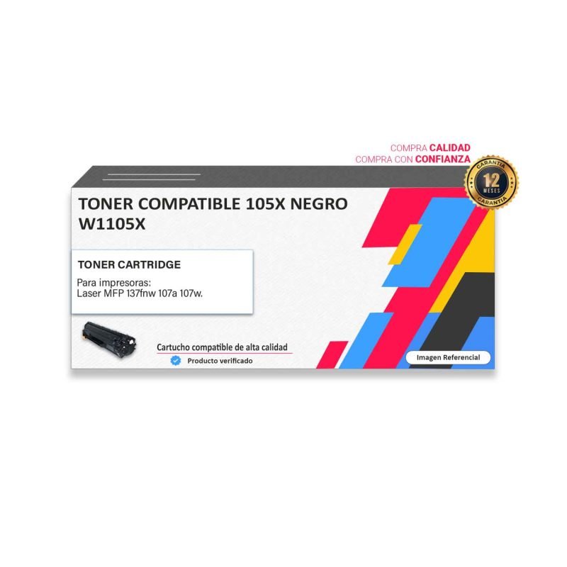 TONER COMPATIBLE HP 105X NEGRO PARA 137F