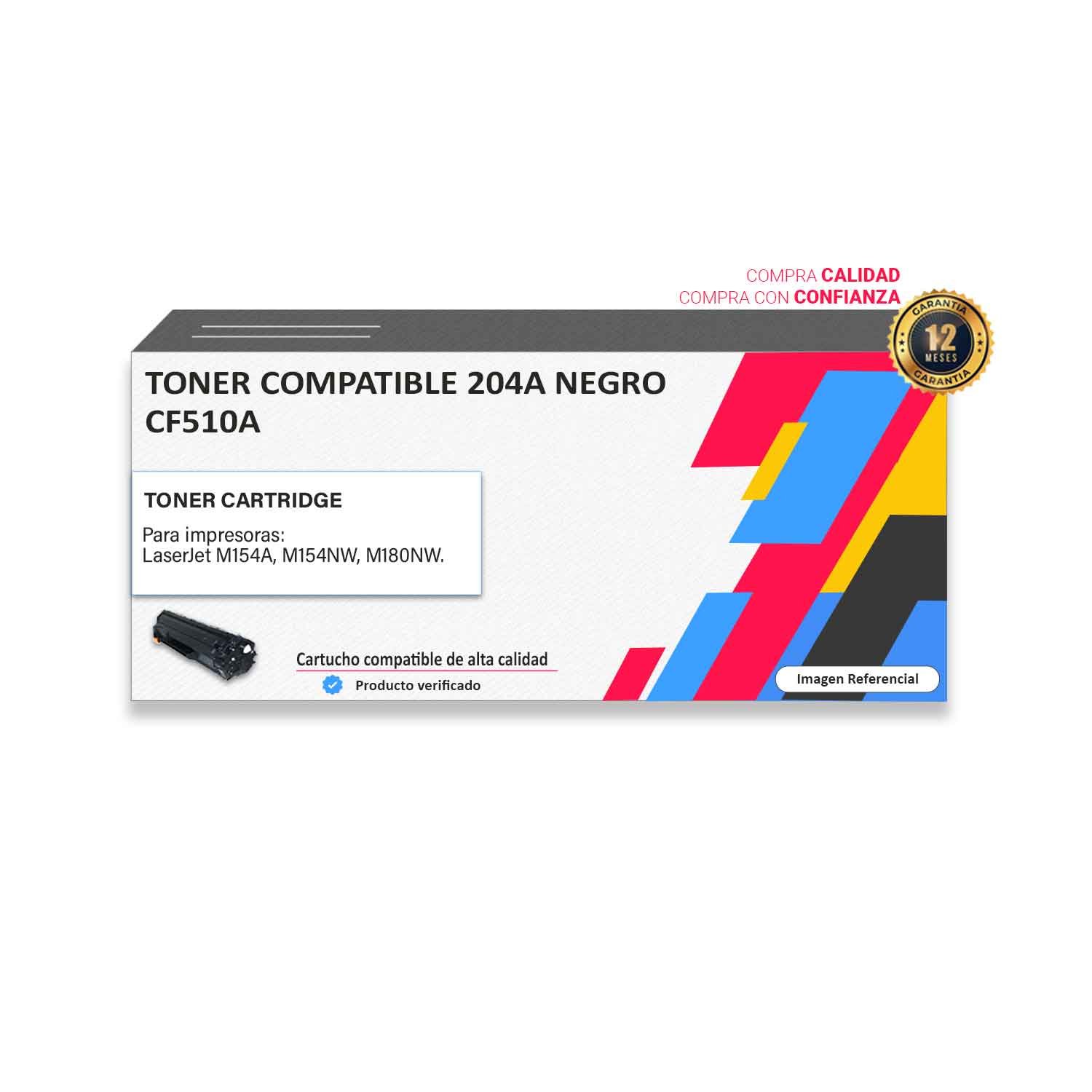 TONER-COMPATIBLE-HP-204A-NEGRO-PARA-M154A TONER COMPATIBLE HP 204A NEGRO PARA M154A