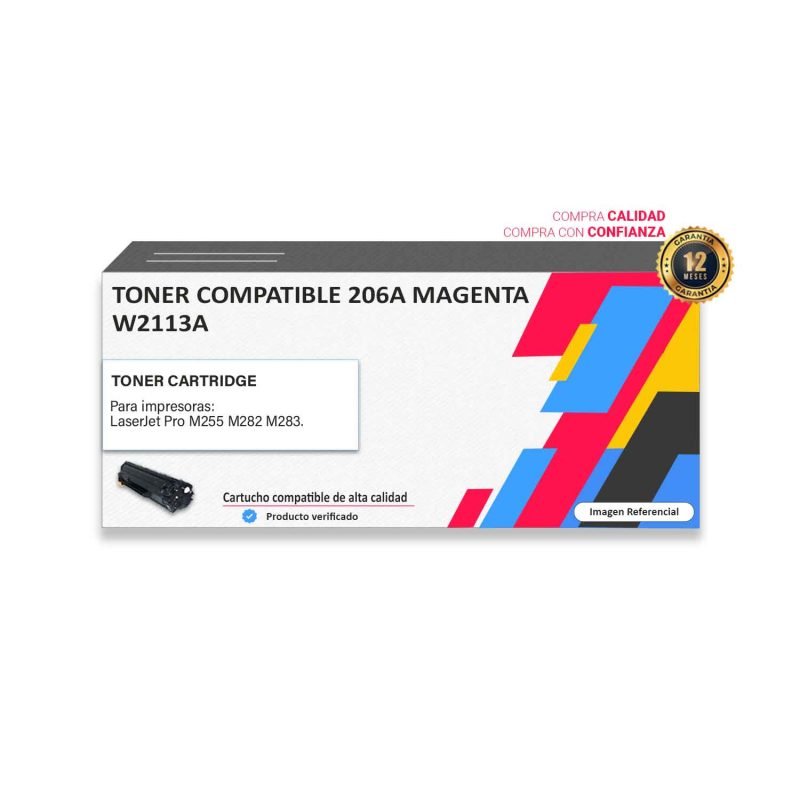 TONER COMPATIBLE HP 206A MAGENTA PARA M255