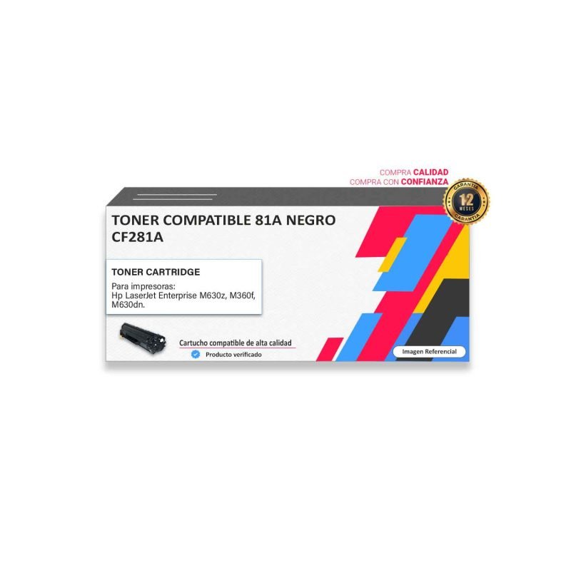 TONER COMPATIBLE HP 81A NEGRO PARA M630Z 360