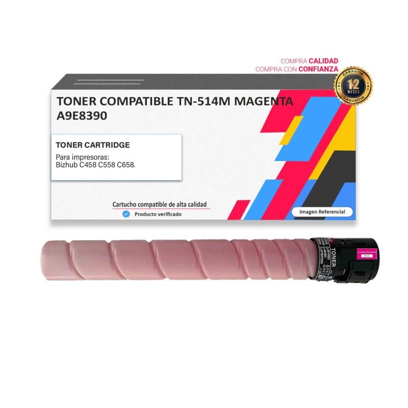 TONER COMPATIBLE KONICA MINOLTA TN-514M PARA C458