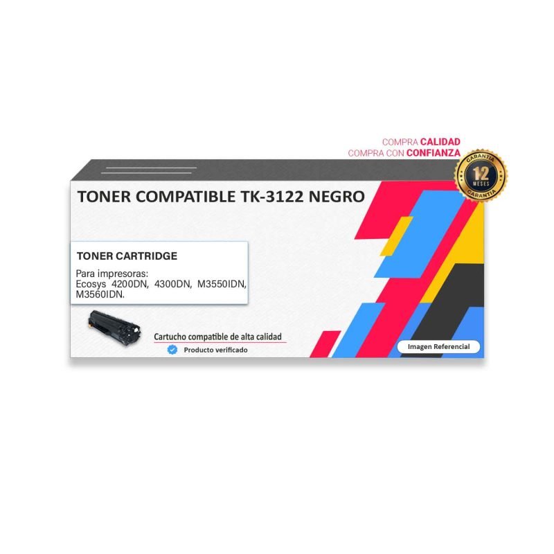 TONER COMPATIBLE KYOCERA TK-3122 NEGRO PARA 4200
