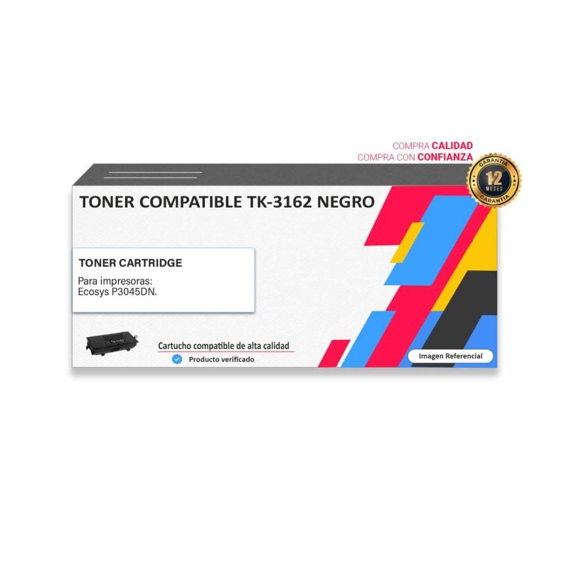 TONER COMPATIBLE KYOCERA TK-3162 NEGRO PARA P3045