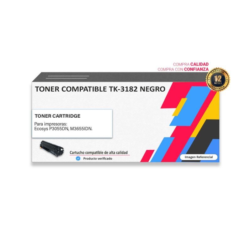 TONER COMPATIBLE KYOCERA TK-3182 NEGRO PARA 3055