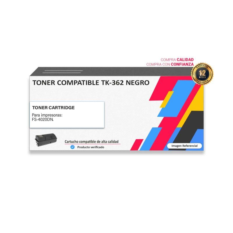 TONER COMPATIBLE KYOCERA TK-362 NEGRO PARA 4020