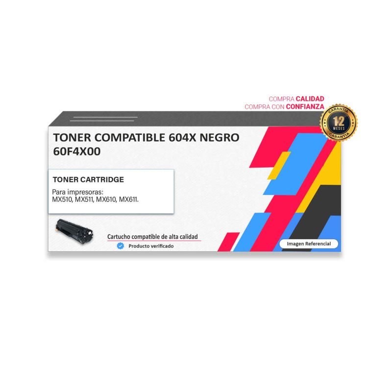 TONER COMPATIBLE LEXMARK 604X NEGRO PARA MX510