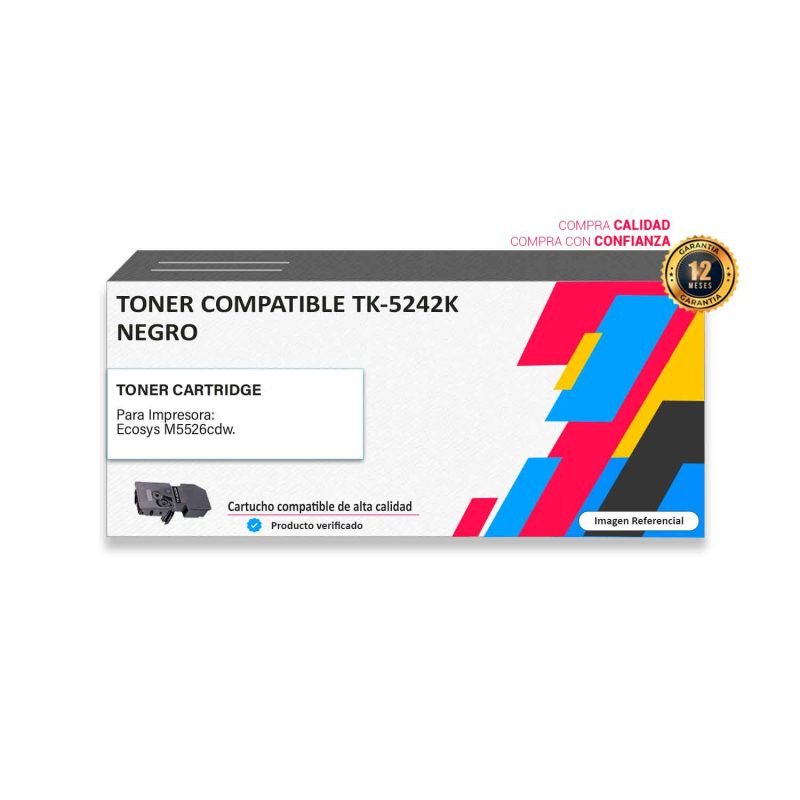 TONER COMPATIBLE TK 5242K NEGRO