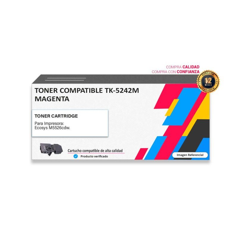 TONER COMPATIBLE TK 5242M MAGENTA