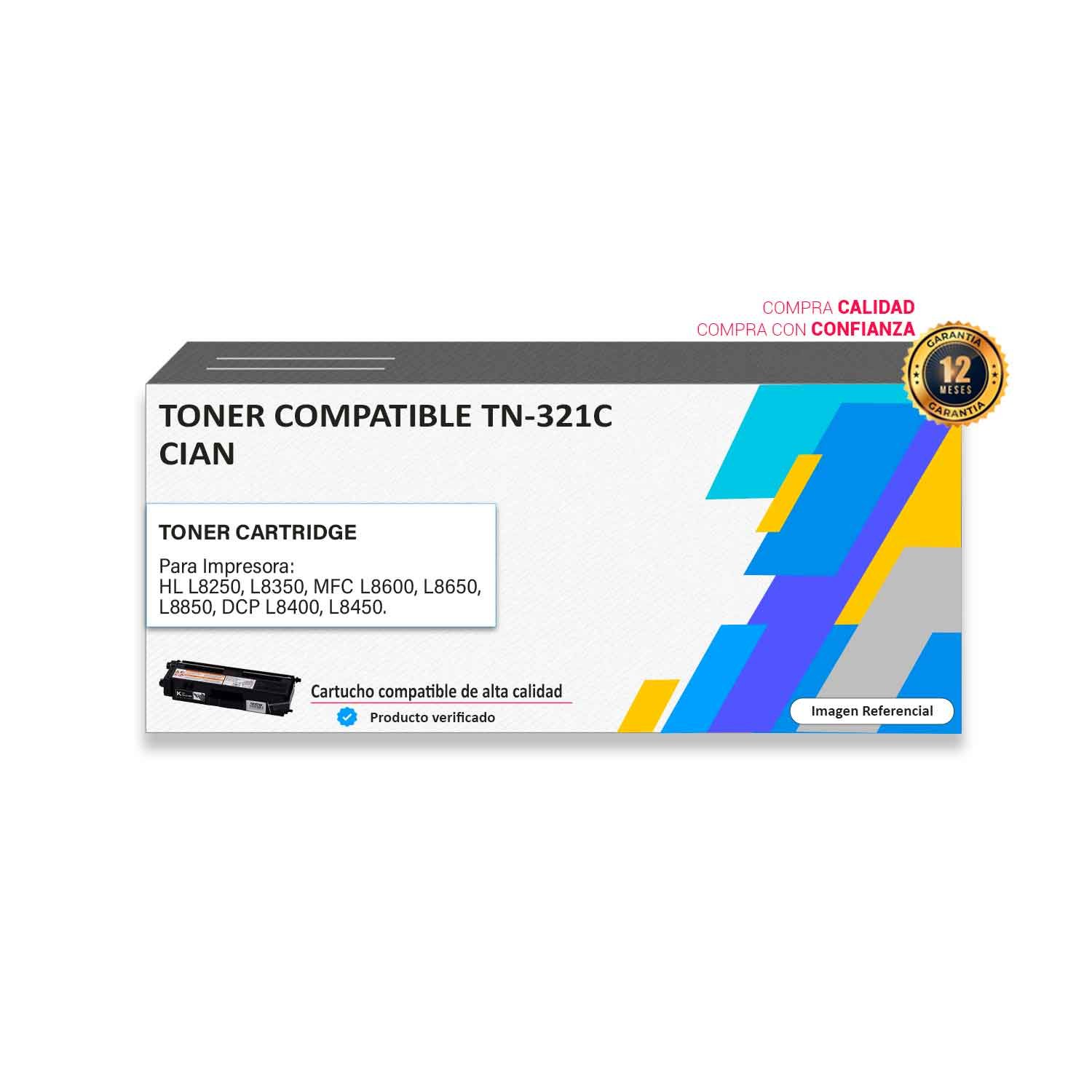 TONER-COMPATIBLE-TN-321C-CIAN TONER COMPATIBLE TN 321C CIAN