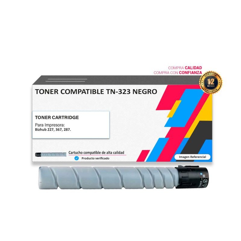 Toner Compatible Konica Minolta TN-323 para impresora 227 367 287