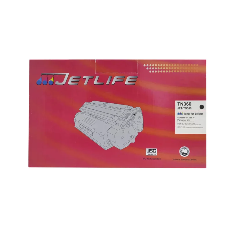 TONER JETLIFE BROTHER TN360 NEGRO.