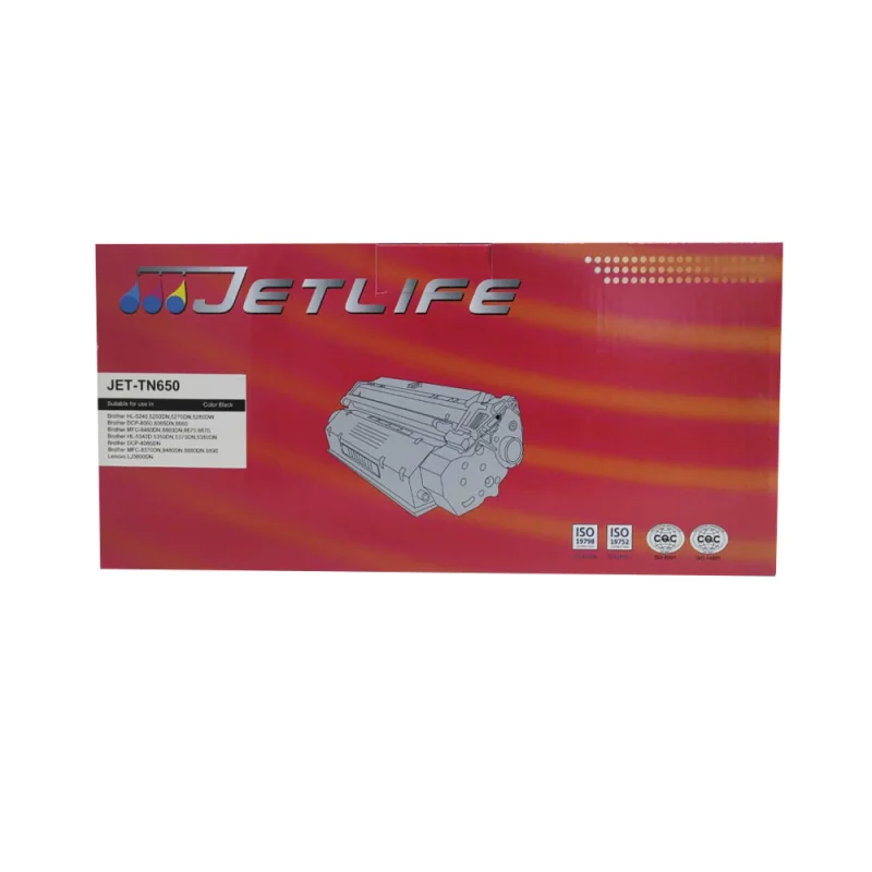 TONER JETLIFE BROTHER TN650 NEGRO PARA 5340 8890
