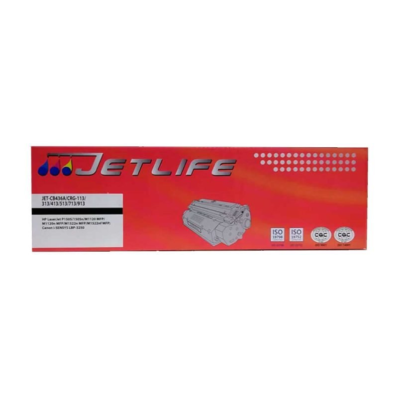 TONER JETLIFE HP 36A NEGRO PARA M1120 M1522
