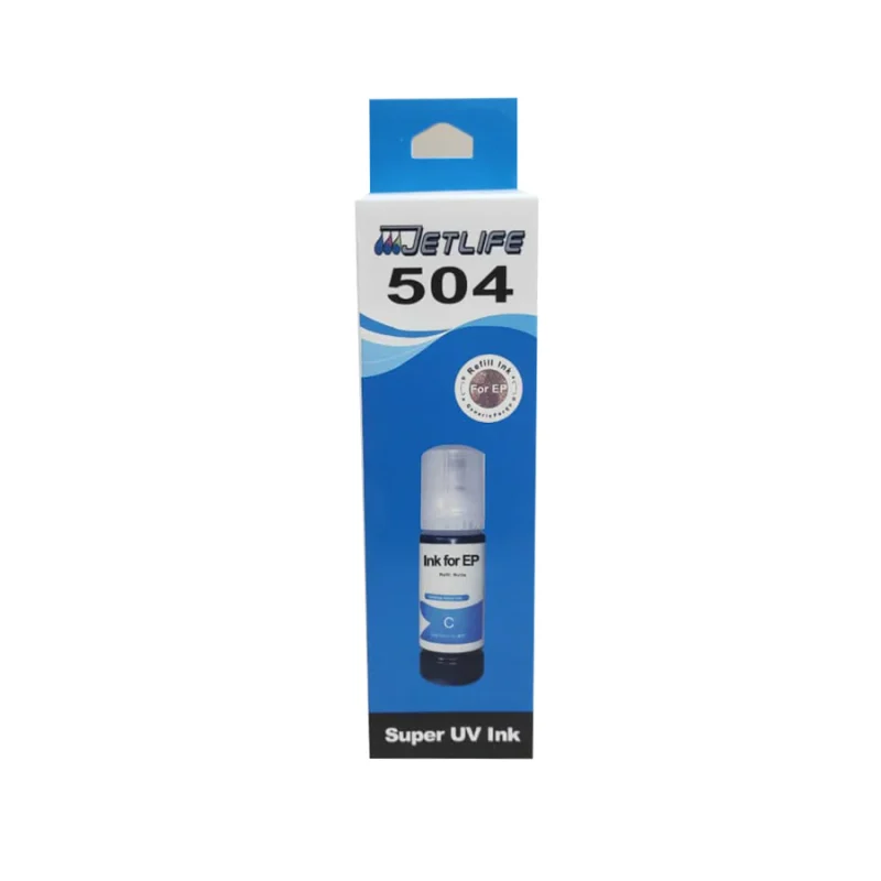 Tinta Jetlife 504 para L4150 L6161 Cian