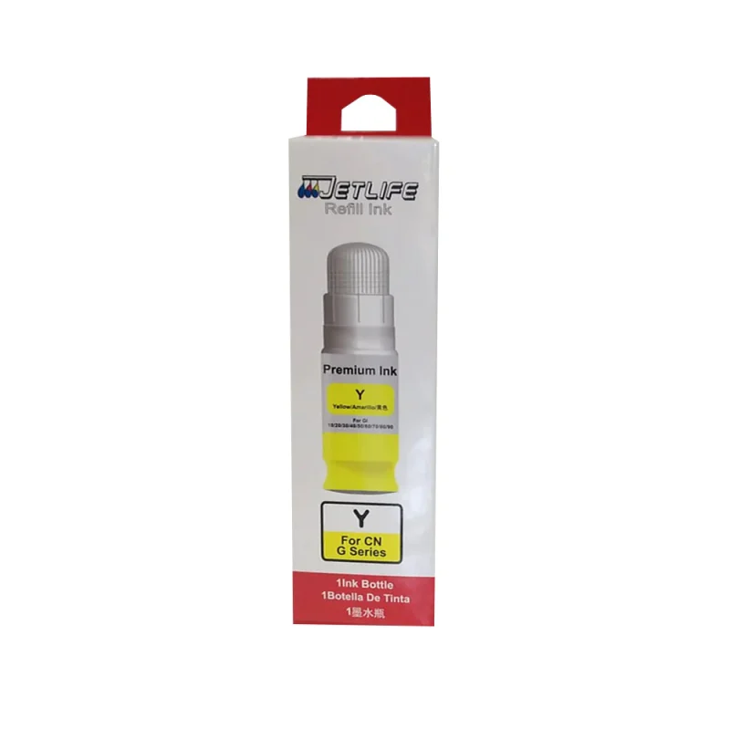 Tinta Jetlife Canon GI 10 Amarillo