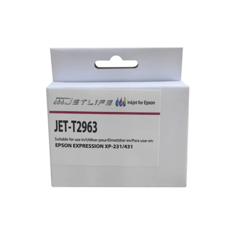 TINTA JETLIFE EPSON 296 MAGENTA PARA XP231 XP431