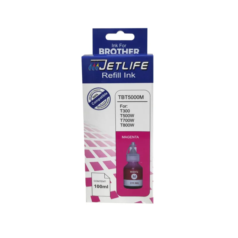 Tinta Jetlife para T300 T500 Magenta