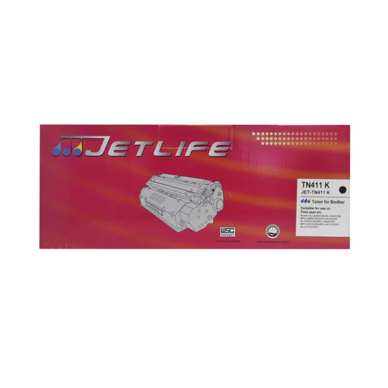 Toner Jetlife Brother TN411 Negro