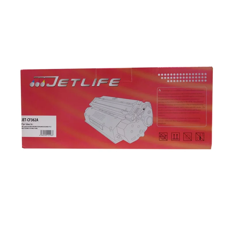 TONER JETLIFE HP 508A AMARILLO PARA M552 M553 M577