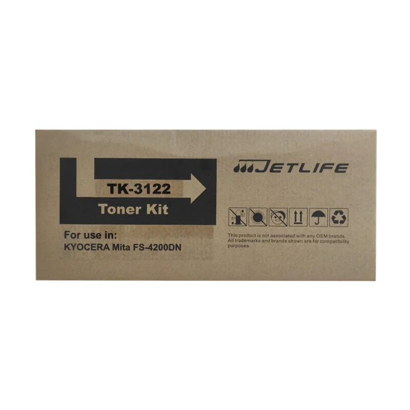 Toner Jetlife Kyocera TK-3122 Negro
