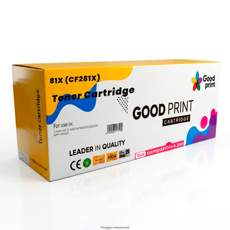 Toner compatible Hp 81X (CF281X) GoodPrint