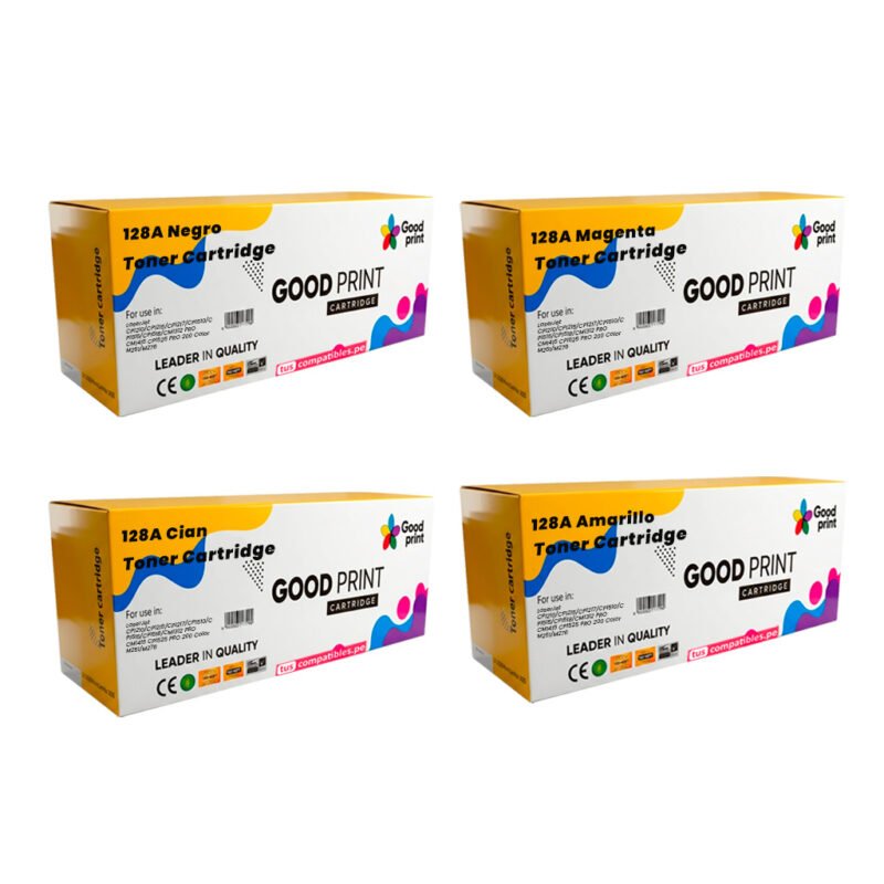 Kit Toner compatible Hp 128A GoodPrint