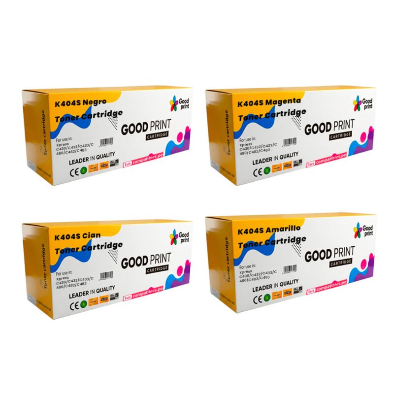 Toner Compatible Samsung CLT-K404S GoodPrint